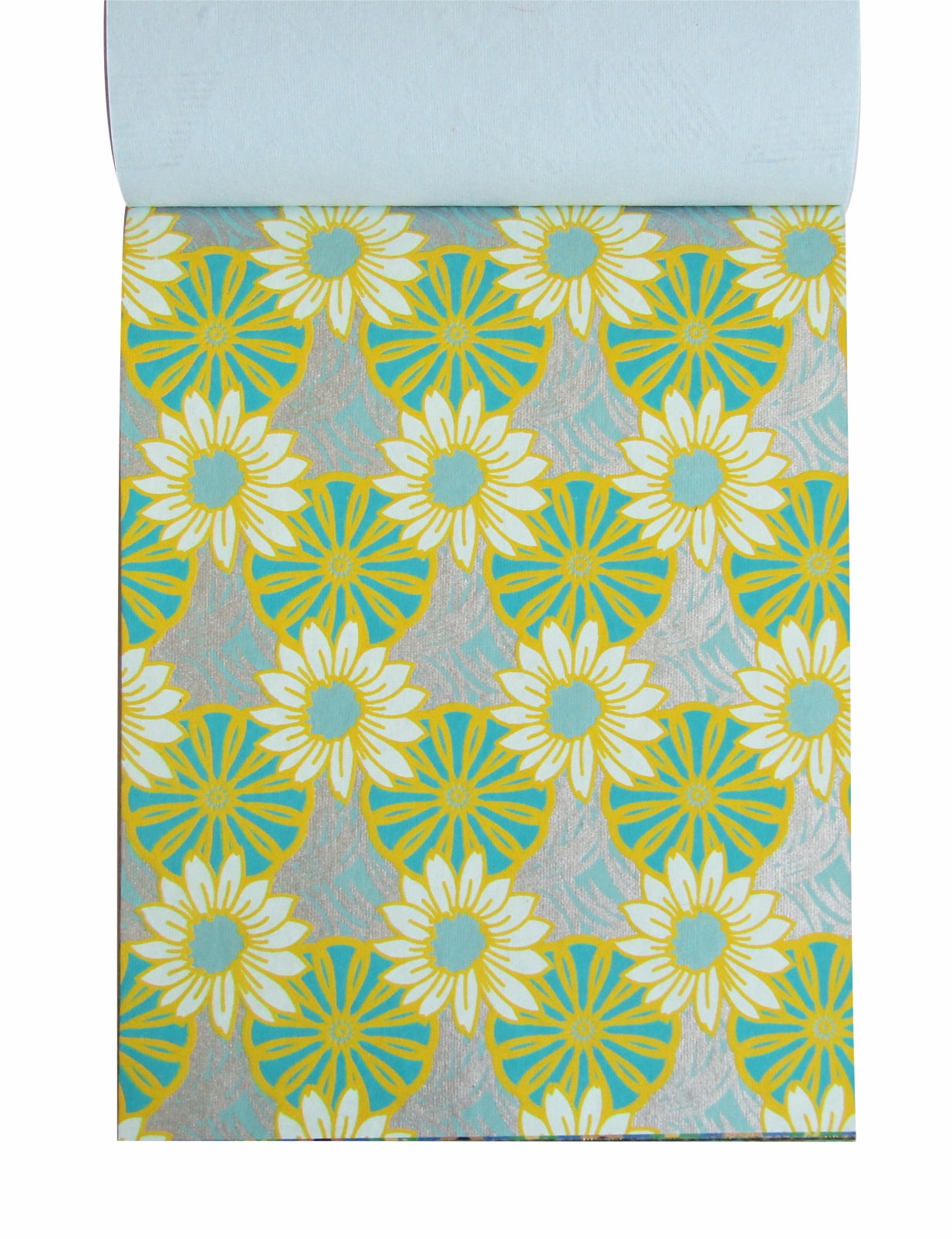 Paperhues Cool Colors Collection Handmade Scrapbook Papers 8.5x11" Pad, 36 Sheets.