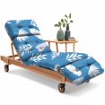 thumbnail image 1 of Cojín para Sillón Reclinable Exterior Uthem 190x58x12 cm Azul, 1 of 6