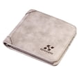 thumbnail image 1 of Cartera para hombre, billetera corta de cuero esmerilado, billetera vertical retro de tres pliegues, billetera con múltiples tarjetas, esperando a los jóvenes, 1 of 4