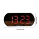 thumbnail image 3 of Bewildely Reloj despertador digital, relojes de espejo LED portátiles silenciosos, USB electrónico con pantalla de temperatura, decoraciones Decoración del hogar, 3 of 6