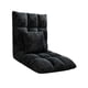 thumbnail image 5 of Sofá de piso,Sofá Cama Plegable Individual Cómodo Acolchado Adultos,Silla de piso para juegos Dormitorio con respaldo portátil,Sofá cama perezoso,sillón reclinable y plegable,Sofá Negro, 5 of 9