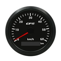 Geloo GPS Speedometer 85mm Boat Speedometer Odometer Gauge