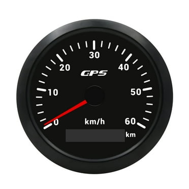 Geloo GPS Speedometer 85mm Boat Speedometer Odometer Gauge