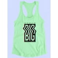 thumbnail image 3 of Dream Big Make It Happen Racerback Tank Women -Image by Shutterstock, Female Small, 3 of 4
