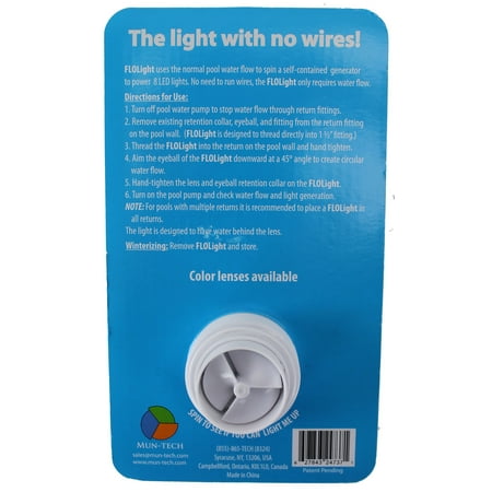 FloLight LED Wireless Above Ground Swimming Pool Lights (4 ...