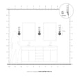 thumbnail image 2 of Livex Lighting Hillcrest 1-Light Modern Metal ADA Wall Sconce in Polished Chrome, 2 of 10
