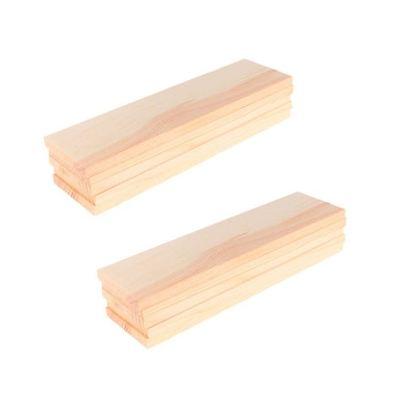 Image of Wood board 10Pcs Wood Boards Delicate Photography Wood Boards Photo Studio Background Props (Size 4x15cm)
