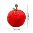 thumbnail image 3 of Squishy Apple Stress Relief Toys for Adults, Sensory Fidget Toys for Anxiety, Cute Christmas Gift Idea, Kawaii Desk Decor, Soft Plush Doll for Kids, 3 of 6