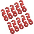 thumbnail image 4 of Tundralight 10 Pcs Tent Rope Buckles Aluminium Alloy Wind Cord Rope Tensioner Fastener Guyline Cord Adjuster Tent Tensione Red, 4 of 5