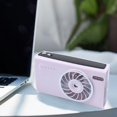 thumbnail image 2 of Ventilador de enfriamiento con batería, ventilador de niebla, cámara personal, ventiladores portátiles recargables por USB, humidificador eléctrico para exteriores, 2 of 5