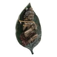 thumbnail image 3 of Lord Krishna as Baby Laying On Peepal Banyan Leaf Hindu Figurine 6"H Statue, 3 of 6