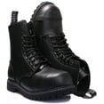 thumbnail image 5 of Grinders Stag CS Unisex 10 Eyelet Lace Up Steel Toe Leather Boots In Black Size 10M, 5 of 6