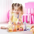 thumbnail image 2 of Set de construcción Picasso Tiles Princess Castle con 60 fichas de 3 a 8 años, 2 of 9