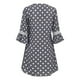 thumbnail image 4 of Vestido Vestido maxi básico para mujer Media manga de encaje Rem Estilo bohemio Traje diario (Gris XL) Ygjytge Gris T XL para Mujer, 4 of 8