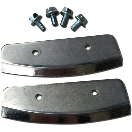 8 Inch Flat Replacement Ice Auger Blades for Eskimo/Mora/Strikemaster/Rapala/HT/Nordic Legend