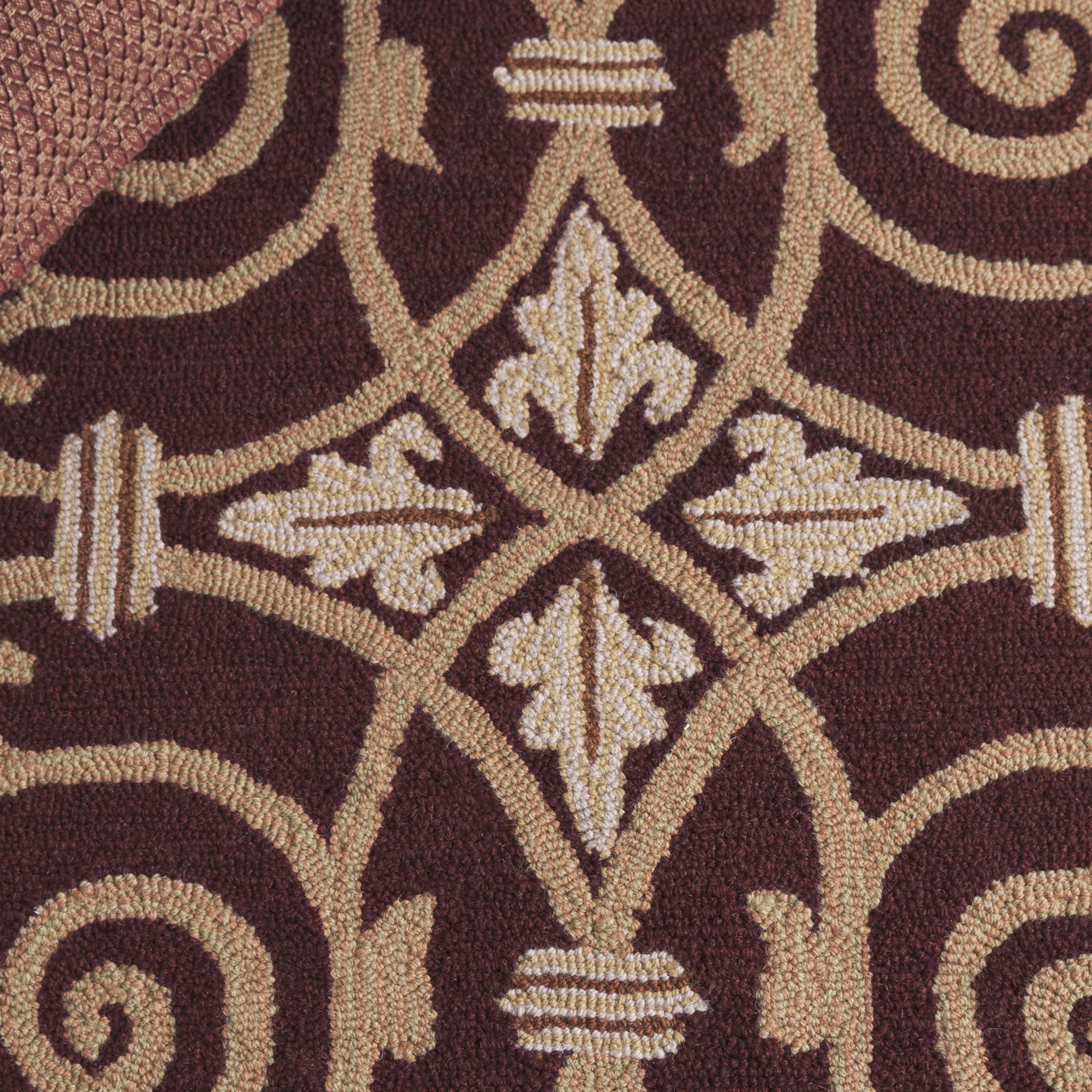 Safavieh Chelsea Aragon Oriental Wool Area Rug, Burgundy, 9' x 12'