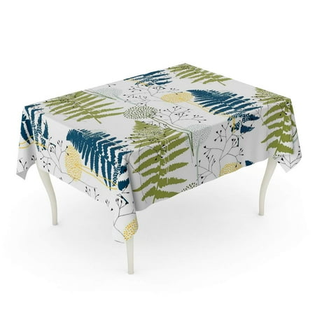 Laddke Botanical Fl Fern Leaves Dandelions Dahlias And Gres Drawing Tablecloth Table Desk Cover Home Party Decor 60x104 Inch Laddke Botanical Fl Fern Leaves Dandelions Dahlias And Gres Drawing Tablecloth Table Desk Cover Home Party Decor 60x104 Inch