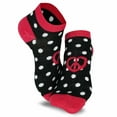 thumbnail image 4 of Gift for Her Birthday Graduation College Dorm Essential Low Cut Novelty Ankle Socks for Women 9-11 18 Pairs (Hearts and Stripes, Polka Dots), 4 of 11