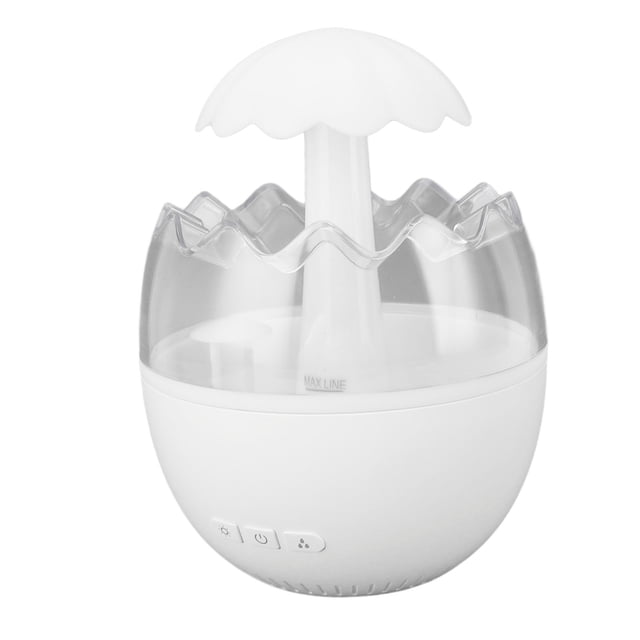Humidificador de Aire ANGGREK por goteo de agua Difusor de Aromaterapia luz Nocturna Colorida 450ml Para dormitorio