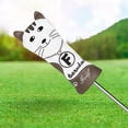 thumbnail image 4 of Golf Wood Headcovers Driver UT Fairway Wood Funda protectora de madera para equipos de golf Café Zulema Funda para palos de golf, 4 of 8