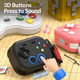 thumbnail image 4 of Case for AirPods 4 Generation Silicone Cover 3D Gamepad Skin Design with Cleaning Kit and Heart Carabiner Multicolor for Boy Girl, 4 of 7