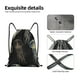 thumbnail image 4 of Fotbe Jellyfish Bolsa Mochila con Cordón Estampada, Bolsa de Gimnasio Deportiva, Bolsa Cinch, Bolsa con Cordón para Hombres y Mujeres-Small, 4 of 6