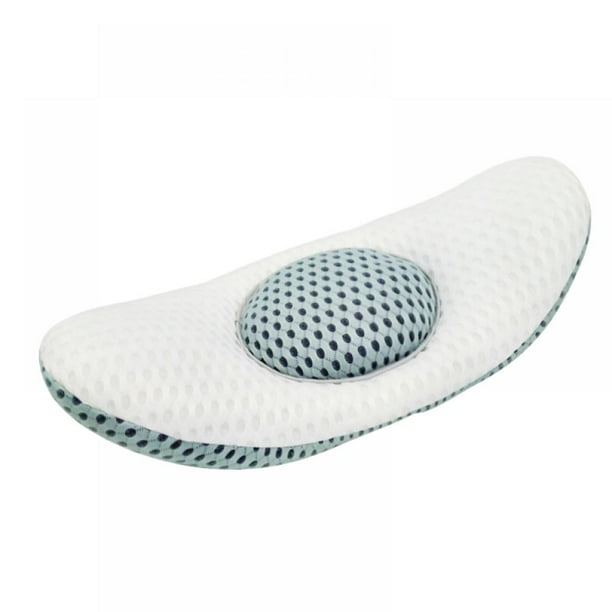 Lumbar Pillow for Sleeping, Adjustable Height 3D Leaf Shape Lower Back