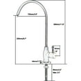 thumbnail image 3 of GULICA Drinking Water Faucet, SUS304 Stainless Steel, No-Air Gap Reverse Osmosis Faucet for Kitchen Sink, White RO Faucet, 3 of 12