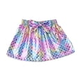 thumbnail image 1 of Summer Dress For Toddler Girls Multicolor Fish Scale Skirts For Baby Girl Personality Performance Dance Gradient A Line Short Skirt 2-3 Years, 1 of 2
