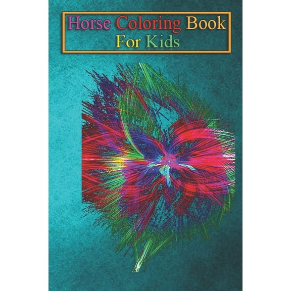 Horse Coloring Book For Kids : Swirls of a beetle Animal Coloring Book - For Kids Aged 3-8 (Fun Activities Books) (Paperback)