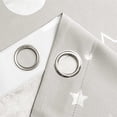 thumbnail image 6 of Clearance! Blackout Curtains for Kids Bedroom Nursery,Foil Shiny Big Star and Moon Room Darkening Space Theme Window Curtain for Boys Baby 63x52inches Beige, 6 of 8