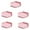 Pink, variant on Set of 5 Wheat Hexagonal Tray Serving Dishes,Simple Wheat Straw Hexagonal Serving Food Trays for Dessert,Snacks,Melon Tray,Party Buffet-Blue