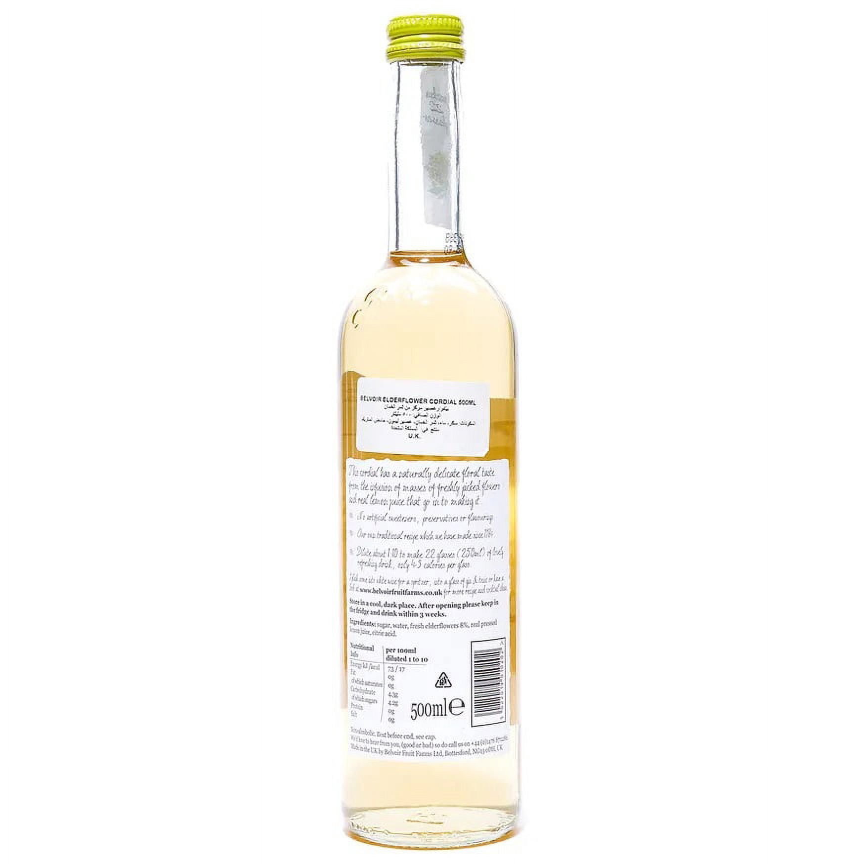 Belvoir Fruit Farms Elderflower Cordial (500ml) - Pack of 2