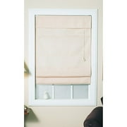 Fabric Window Roman Shade, Natural