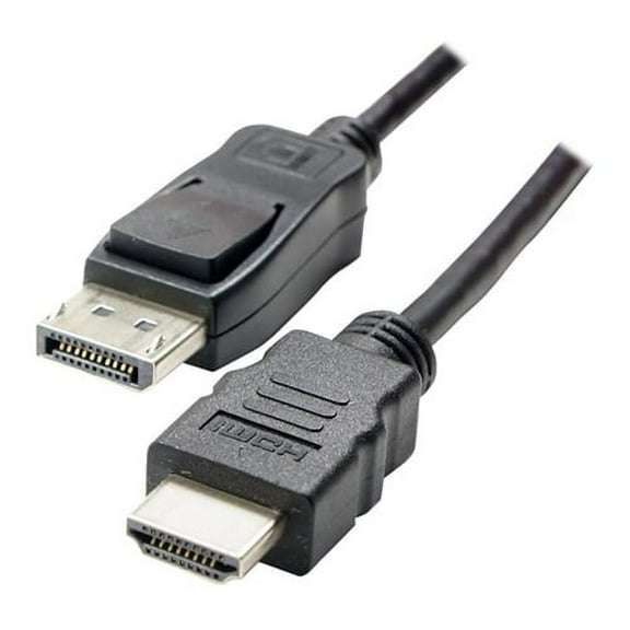 VisionTek HDMI to DisplayPort 1.5M Active Cable (M/M), Black