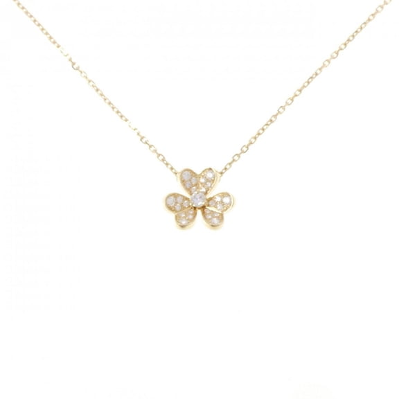 Pre-Owned Van Cleef & Arpels Frivole Mini Necklace