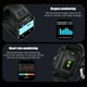 thumbnail image 2 of [Negro] [KT71] Nuevo Reloj Pulsera Llamada Frecuencia Cardíaca Oxígeno en Presión Arterial Recordatorio Mensajes Multideportivos DaFit (Negro), 2 of 9