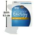 thumbnail image 6 of Sheer Energy Light Support Leg Control Top Sheer Toe Pantyhose - Q66110, 6 of 6
