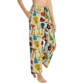 thumbnail image 2 of Daiia Different Kind Of Guitars Women's Sleep Pant with Pockets and Drawstring,Pajama Pants-Medium, 2 of 9