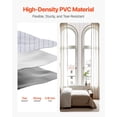 thumbnail image 6 of White Wood Peel & Stick Wallpaper, 17.7"x472.4" Waterproof Self-Adhesive Vinyl Roll, Textured Contact Paper for Kitchen, Bathroom, Bedroom, Office Desk - Easy Clean & Removable, 6 of 11