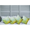thumbnail image 6 of Ambesonne Nature Throw Pillow Cover 4 Pack, Daisies and Dragonflies, 24", Green Yellow, 6 of 6