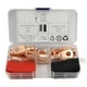 thumbnail image 2 of Terminales de alambre de cobre AWG, conectores de terminales con tubo termorretráctil, para caja de distribución, vehículos, aplicaciones e AWG2 5 16 Macarena  Terminales de cable, 2 of 3