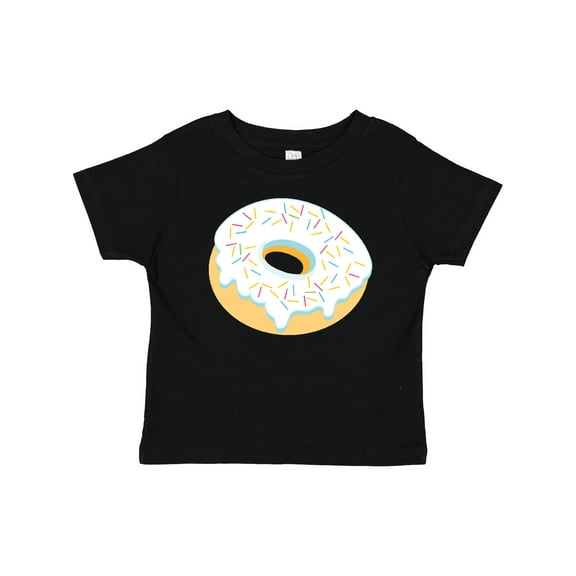 Inktastic White Donut with Sprinkles Boys or Girls Baby T-Shirt