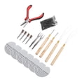 thumbnail image 1 of Juego de Agujas ANGGREK Kit de Herramientas de Extensión de Cabello Suave Y Fácil de Usar, 1 of 7