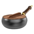 thumbnail image 1 of Guardoinrt Reliable Deepened Non Stick Iron Pot With iron pot, for all Wooden Lid For Gourmet Cooking Stewing, 1 of 4