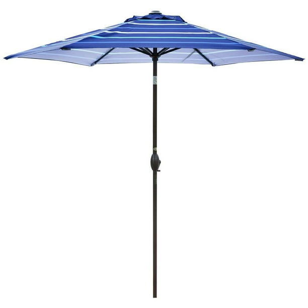 Huge Deal On Abba Patio 8 5 Ft Round Parasol Patio Umbrella With Push Button Tilt And Crank 24 Steel Wire Ribs Uv Resistant Fabric Red