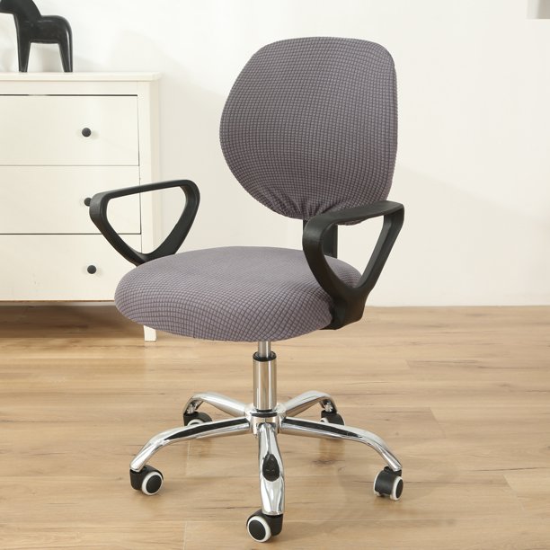 Stretch Computer Office Chair Cover, Rotate Swivel Chair Slipcovers Non
