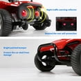 thumbnail image 6 of Morrean 4 Wheels Mobility Scooter for Seniors, Electric Powered Wheelchair Device for Travel, All Terrain Motorized Scooters with 300 lbs, Red, 6 of 14