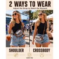 thumbnail image 6 of Oceanwell Clear Football Bag for Stadium Events, Crossbody Purse with Shoulder Strap, Game Day Bag for Concerts Sports Games, 6 of 8