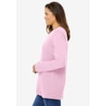 thumbnail image 3 of Woman Within Plus Size Perfect Long-Sleeve Crewneck Tee (Petite Available), 3 of 6
